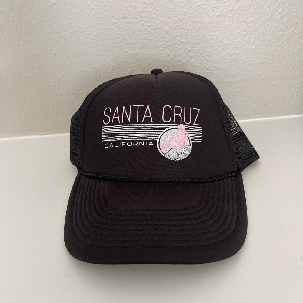 Otto santa cruz california truckers black hat one size - Picture 3 of 8